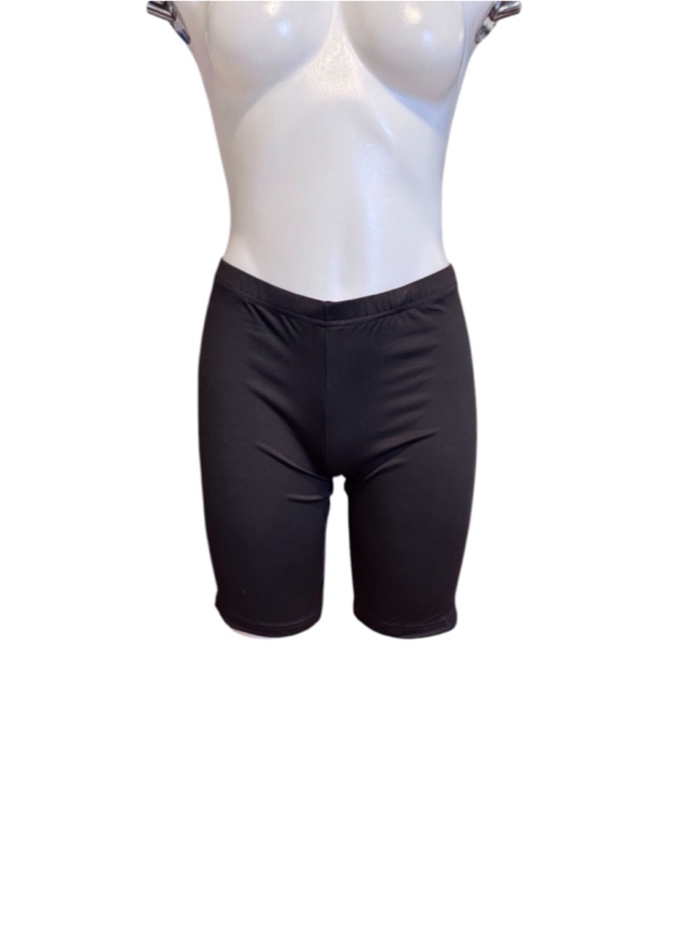 Women's Daisy Black Bike Shorts Size L/G ws87